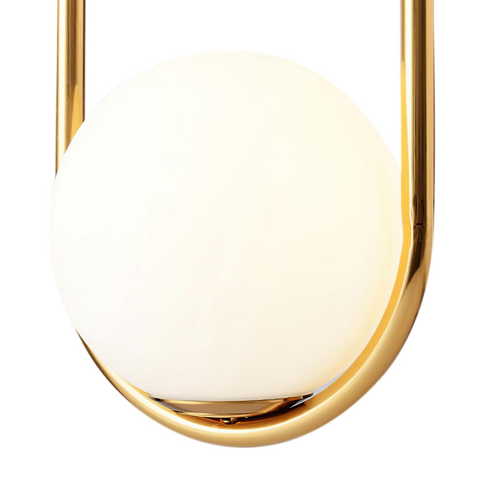 Modern 1-Light Brass Kitchen Pendant Lighting