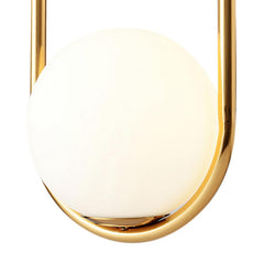 Modern 1-Light Brass Kitchen Pendant Lighting