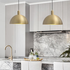 Modern 1 Light Single Dome Pendant light