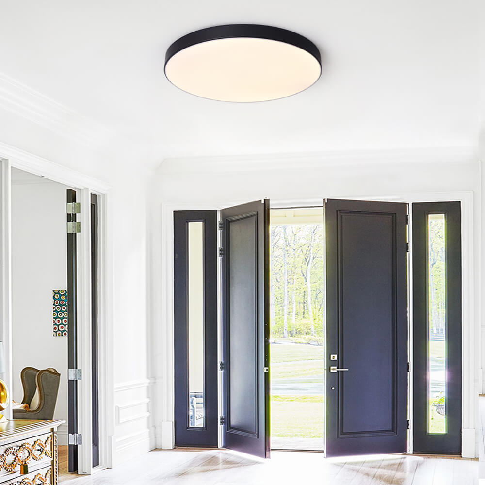 Modern Circle LED Flush Mount Ceiling Light