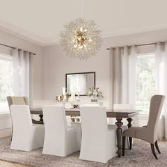 Modern Crystal Sputnik Chandelier