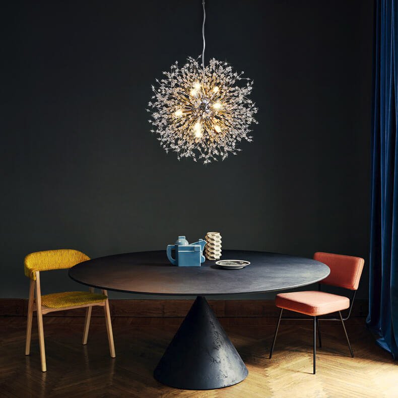 Modern Crystal Sputnik Chandelier