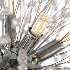 Modern Crystal Sputnik Chandelier