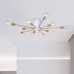 Modern Gold Ceiling Light for Kitchen Island