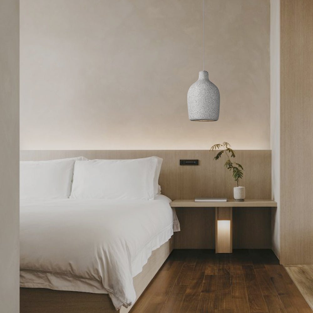 Modern Industrial Vase-Shaped Pendant Light