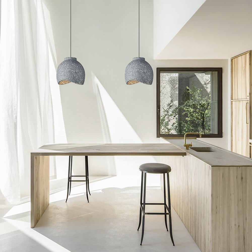 Modern Industrial Wabi-Sabi Style Pendant Light