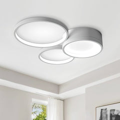 Modern LED 3/4/5/7 Rings Ceiling Light Flush Mount