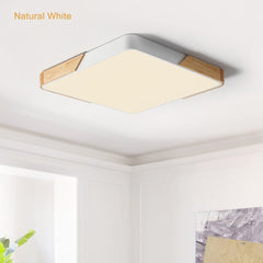 Modern Rectangle LED Flush Mount Ceiling Light