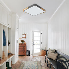 Modern Rectangle LED Flush Mount Ceiling Light