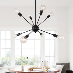 Modern Mid-Century Sputnik Sphere Chandelier