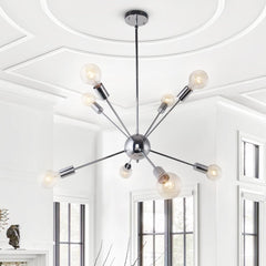 Modern Mid-Century Sputnik Sphere Chandelier