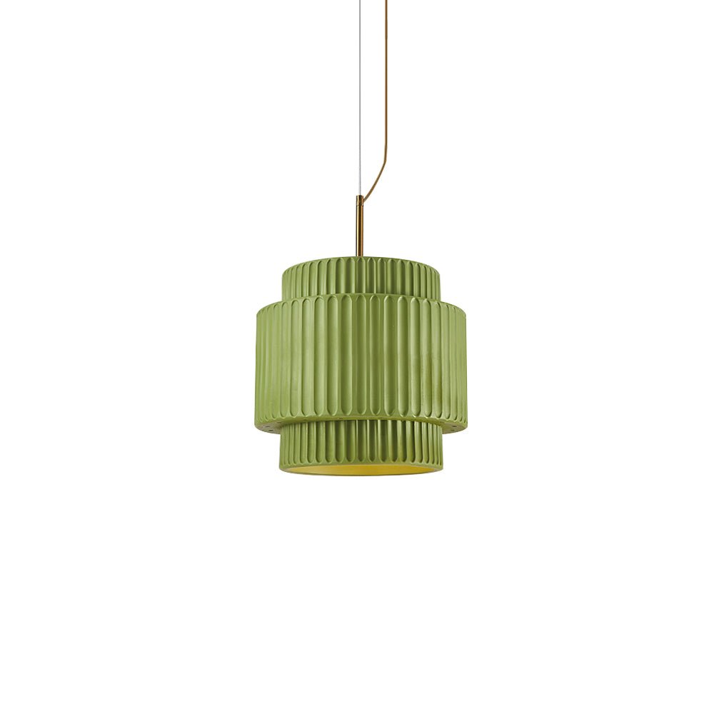 Nordic Cream Style Layer Ceramic Pendant Light