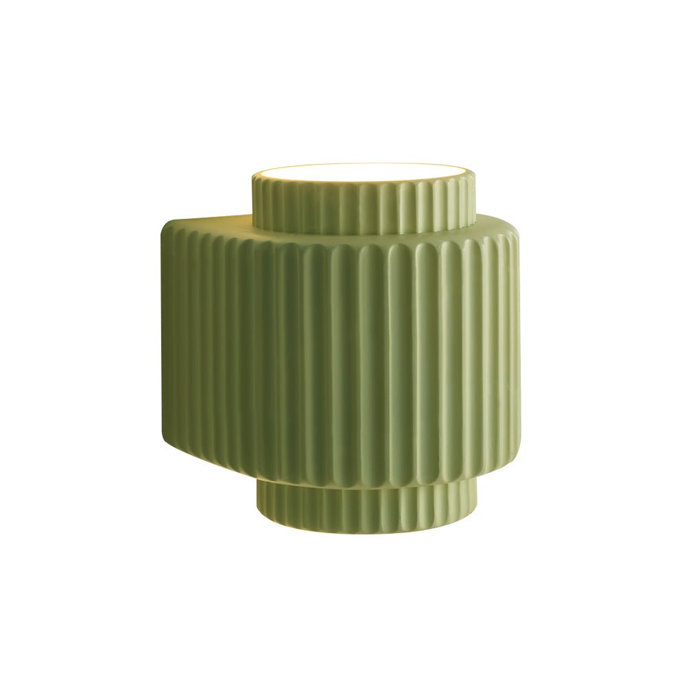 Nordic Cream Style Layer Ceramic Wall Sconce