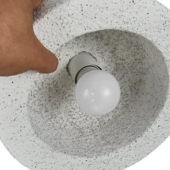 Nordic Earthen Jar Style Drum Pendant Light