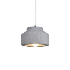 Nordic Earthen Jar Style Drum Pendant Light