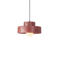 Nordic Geometric Cylindrical Ceramic Pendant Lighting
