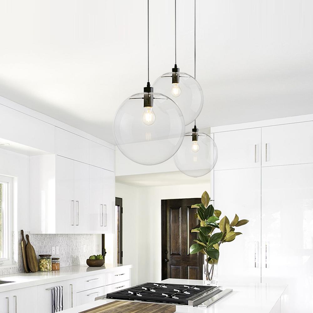 One-Light Glass Pendant Light