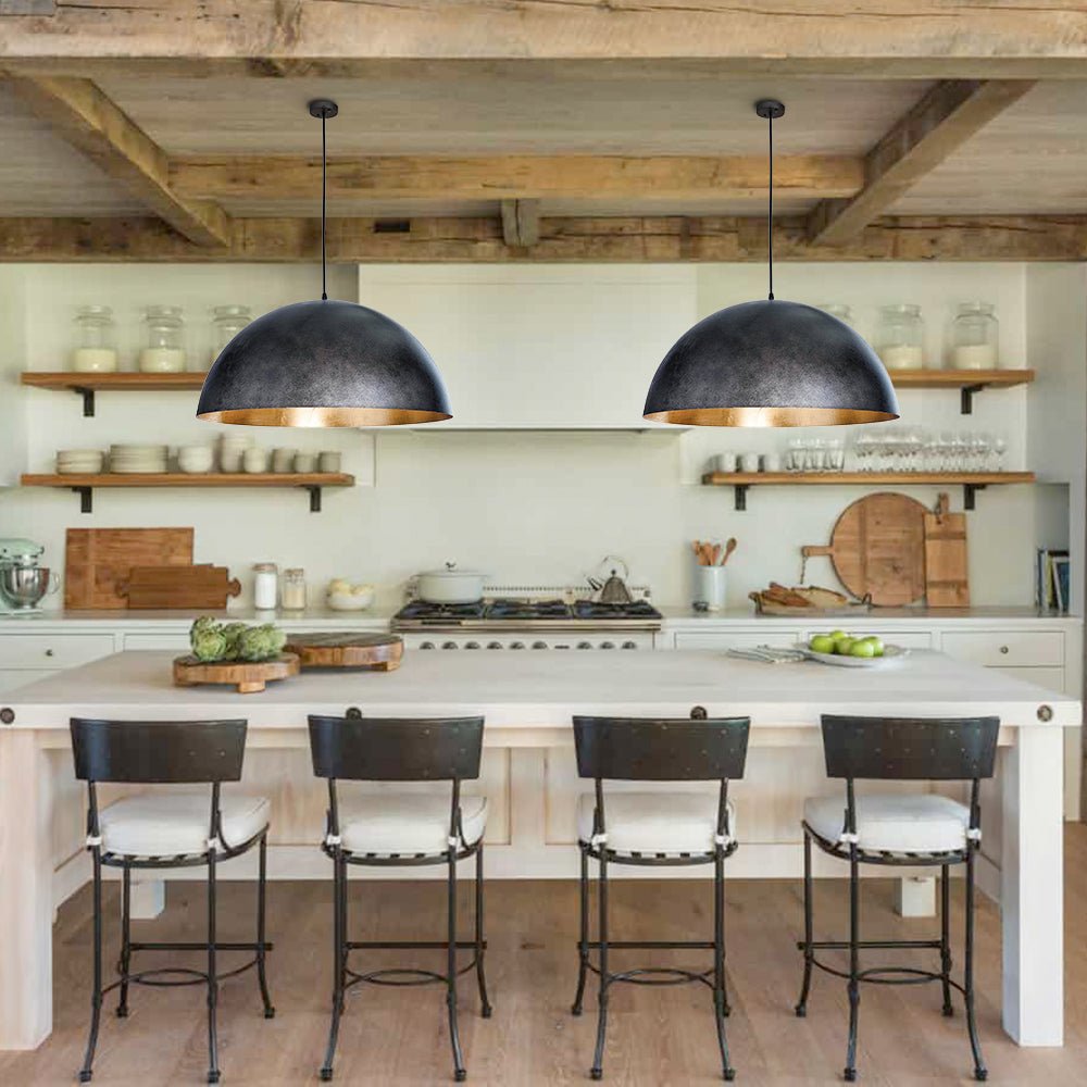 Oversized Large Dome Pendant Light