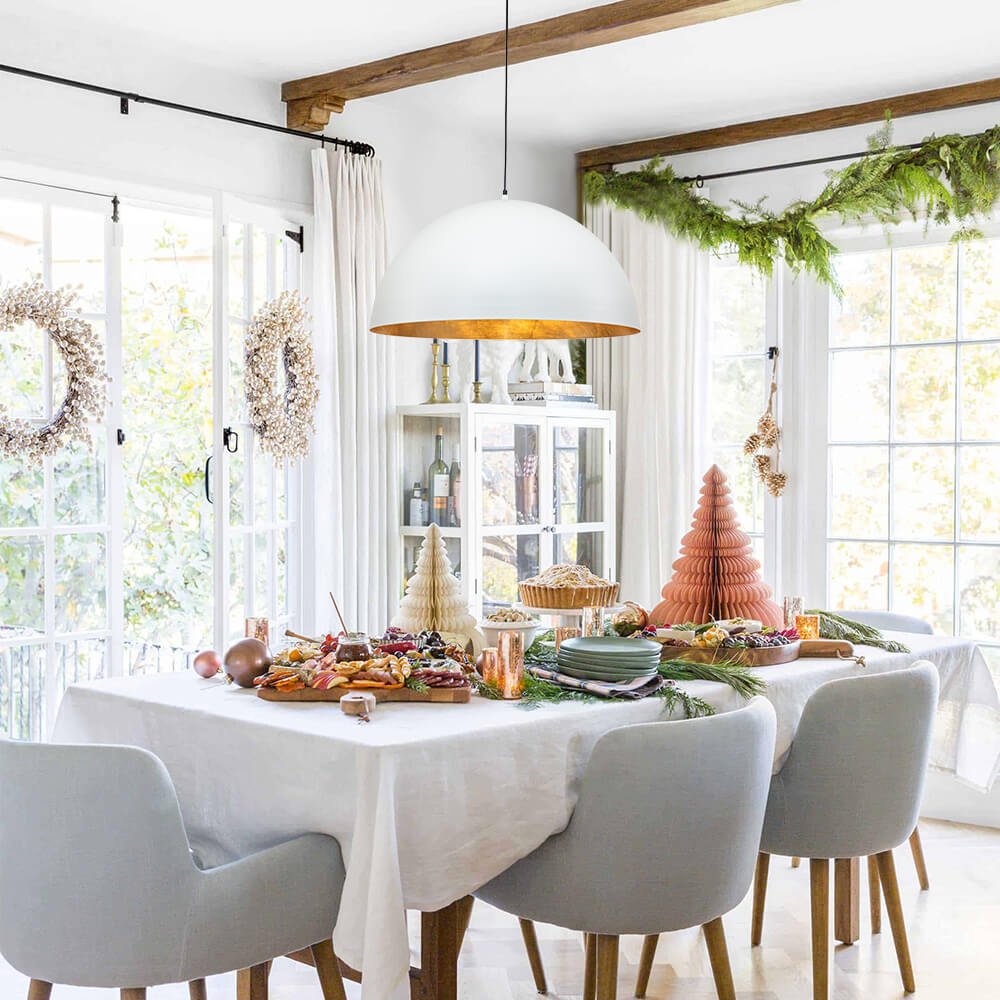 Oversized Large Dome Pendant Light