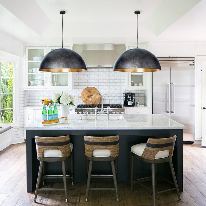 Oversized Large Dome Pendant Light
