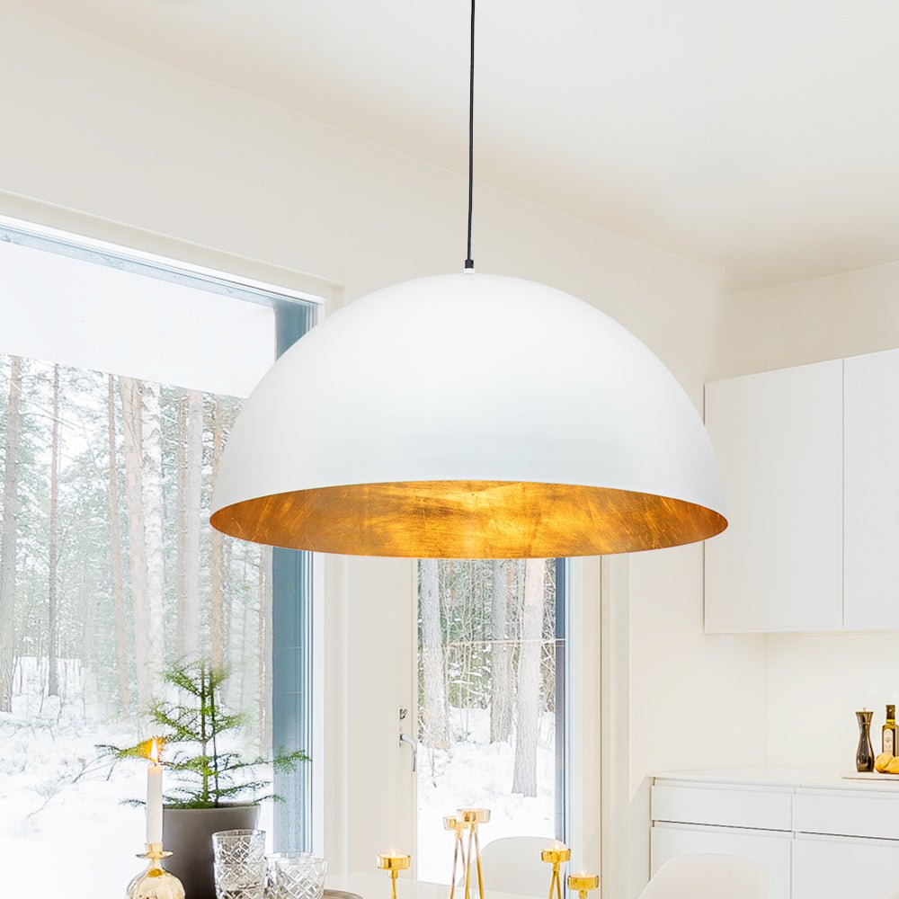 Oversized Large Dome Pendant Light