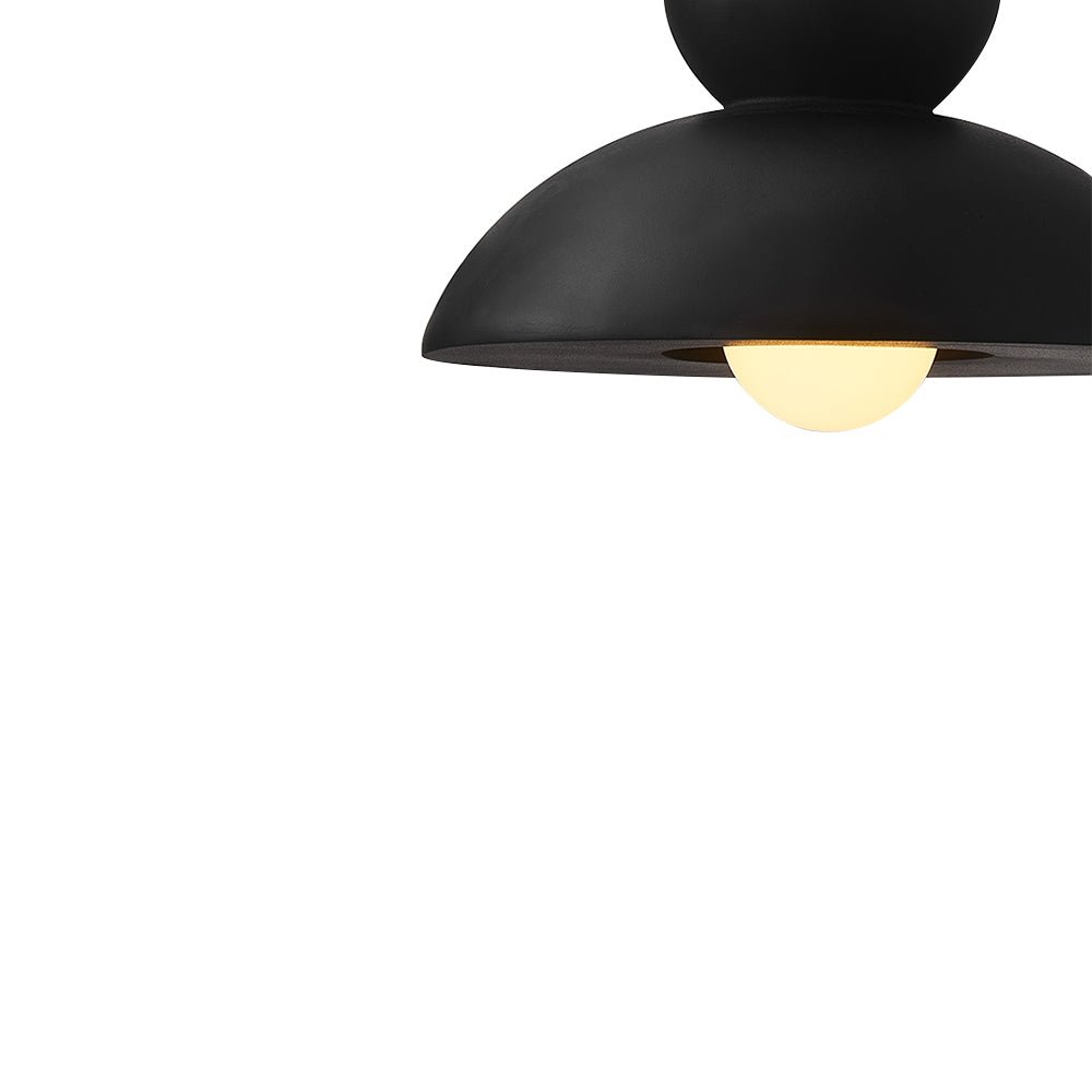 Resin Dome Ceramic Pendant Light