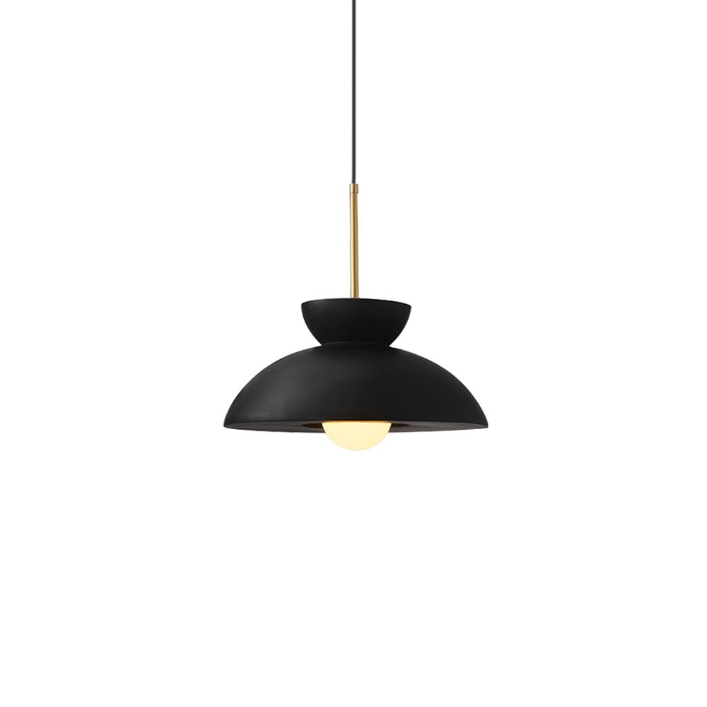 Resin Dome Ceramic Pendant Light