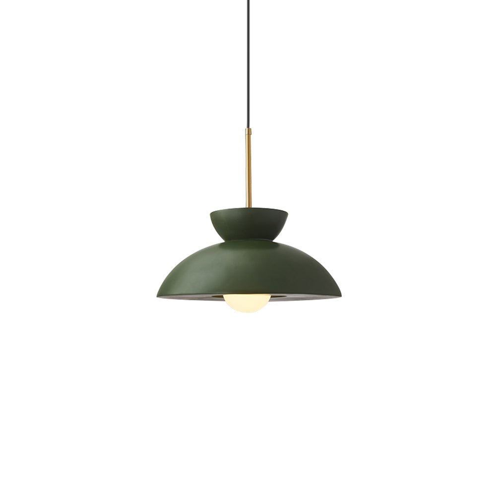 Resin Dome Ceramic Pendant Light