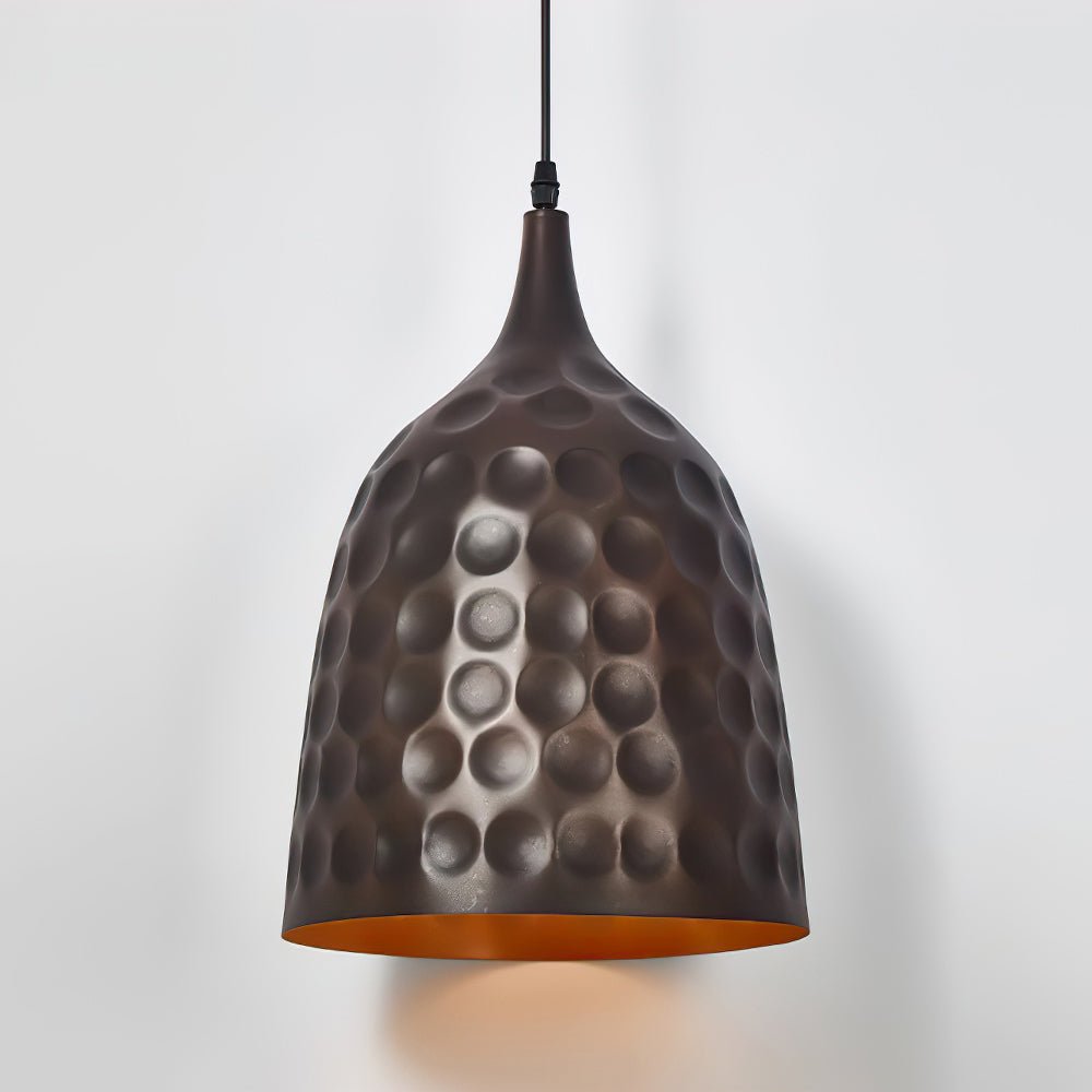 Retro Cylindrical Steel Pendant Light