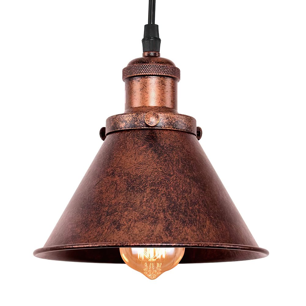 Rustic Antique Copper Kitchen Island Pendant Light x2