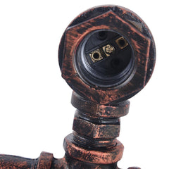 Rusty Red Table Lamp