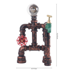 Rusty Red Table Lamp