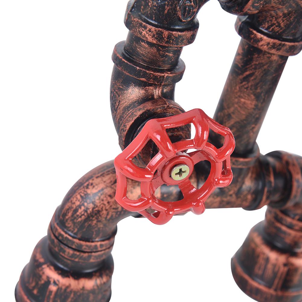 Rusty Red Table Lamp