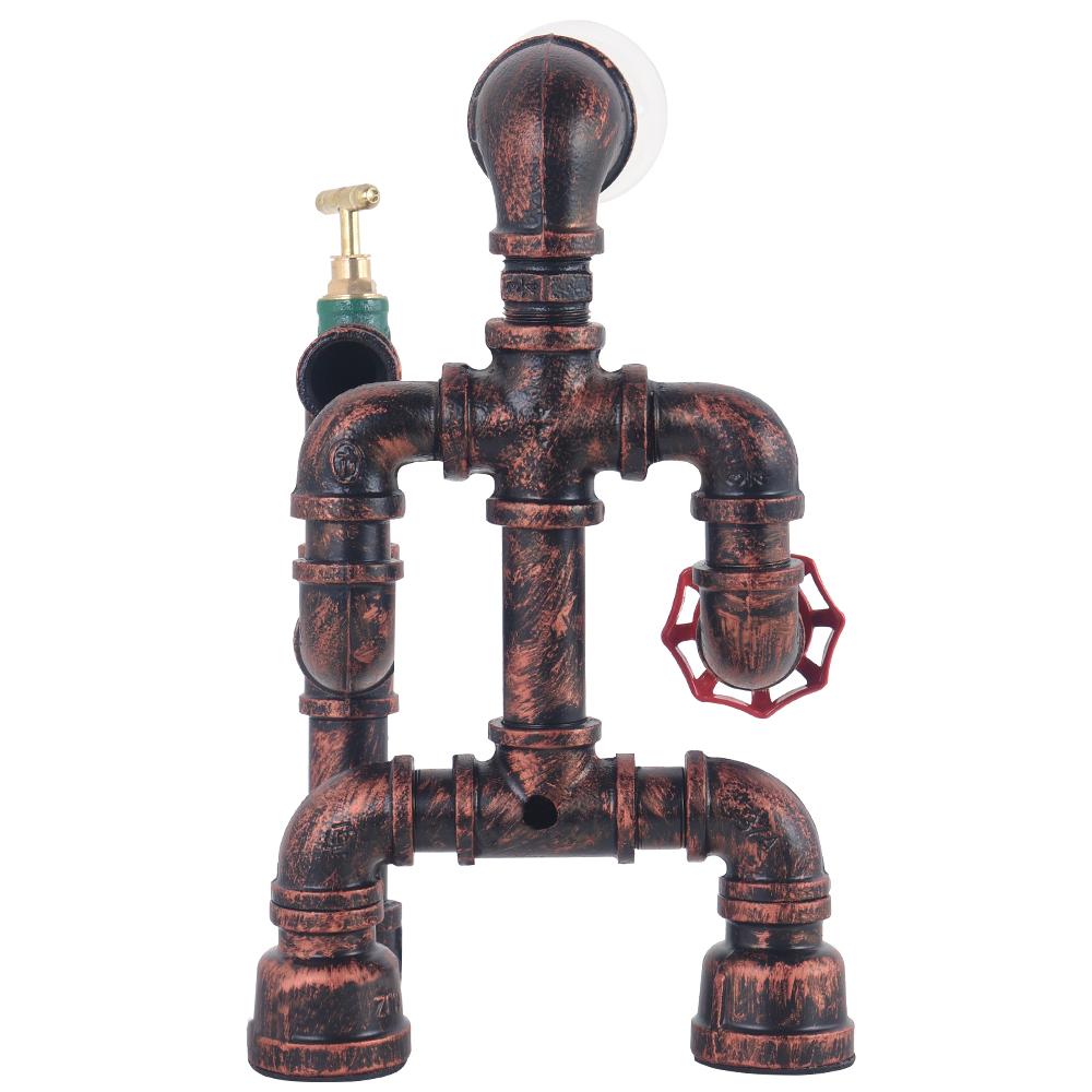 Rusty Red Table Lamp