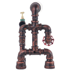 Rusty Red Table Lamp