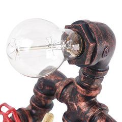 Rusty Red Table Lamp