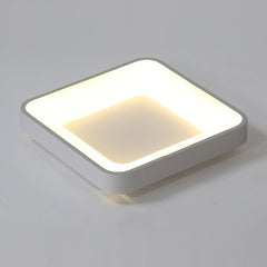 Scandinavian Acrylic Flat LED Square Flush Mount