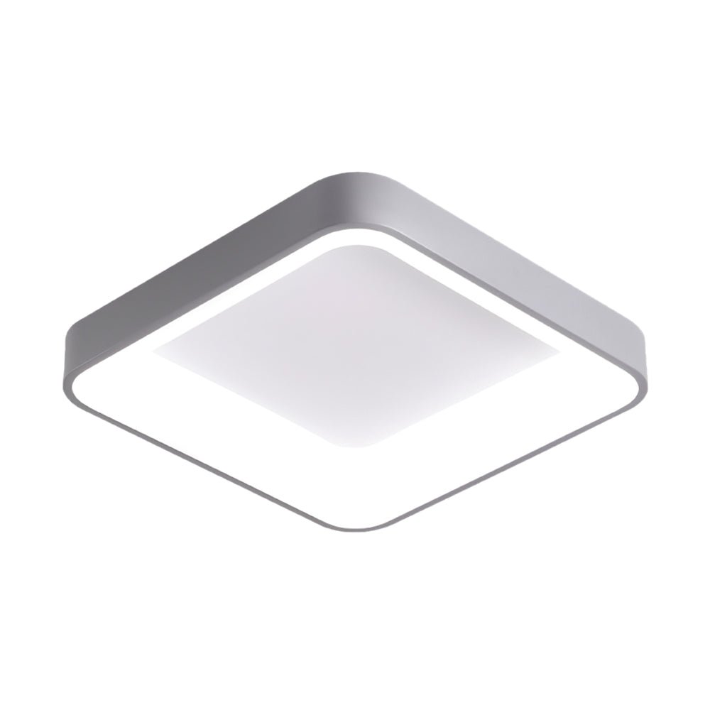 Scandinavian Acrylic Flat LED Square Flush Mount