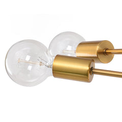 Modern Six Lights Sputnik Chandelier
