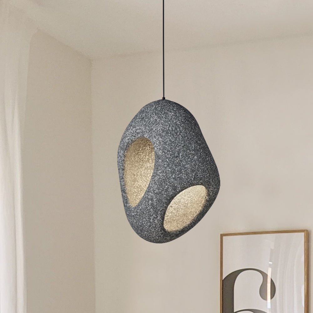Spots Eggshell Tone Pendant Light