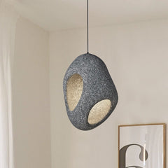Spots Eggshell Tone Pendant Light