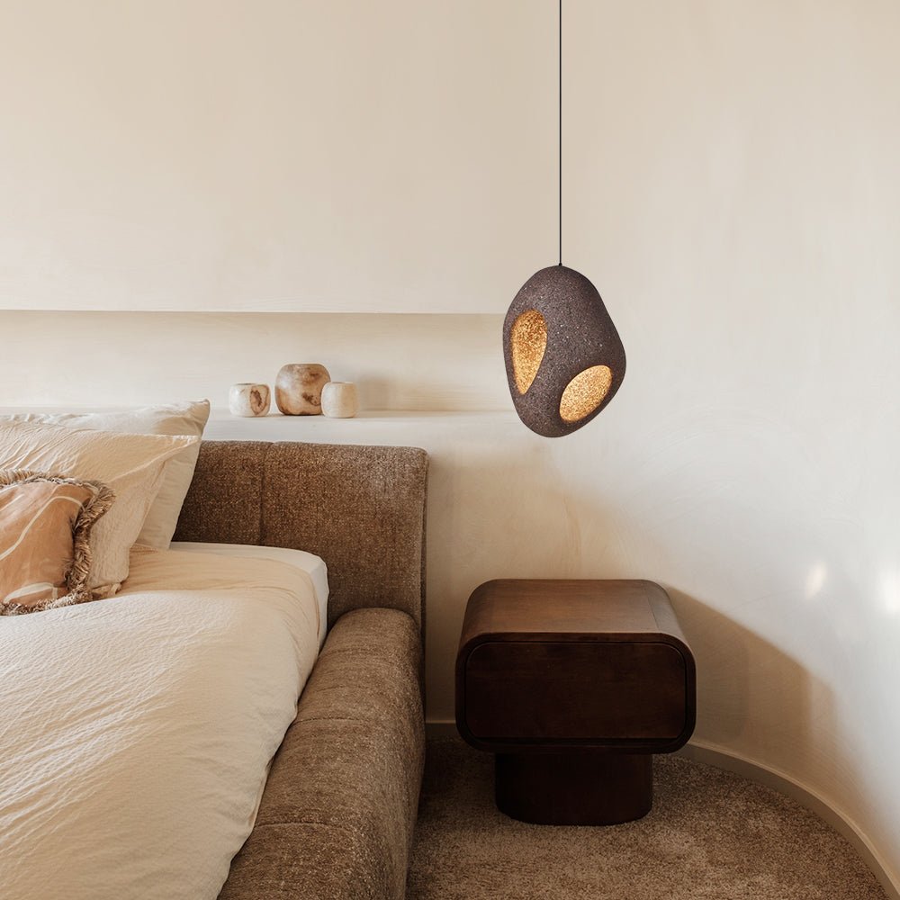 Spots Eggshell Tone Pendant Light