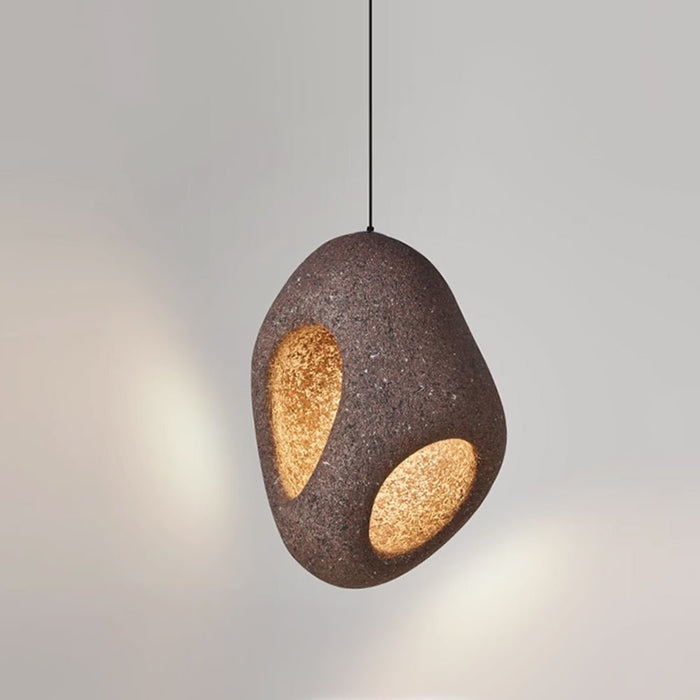 Spots Eggshell Tone Pendant Light