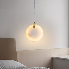 Transmission Marble Stone Shade Pendant Light