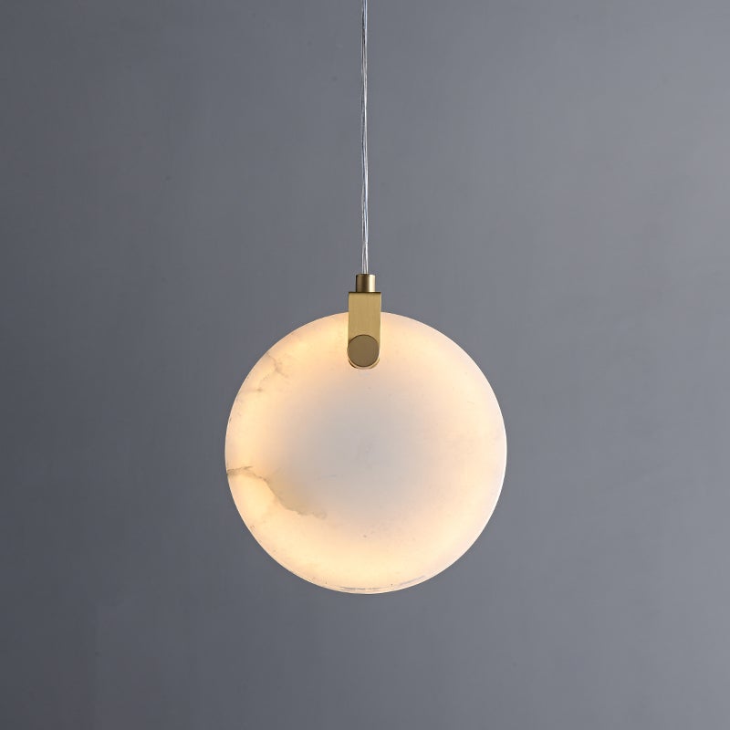 Transmission Marble Stone Shade Pendant Light