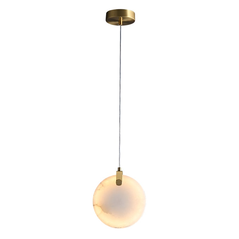 Transmission Marble Stone Shade Pendant Light