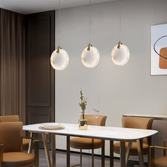 Transmission Marble Stone Shade Pendant Light