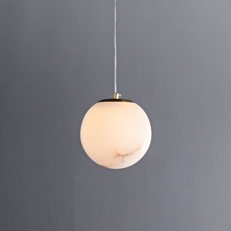 Transmission Pendant Light in Marble Diffuser