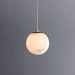 Transmission Pendant Light in Marble Diffuser
