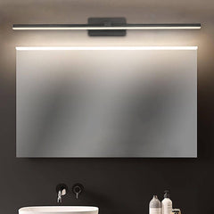 Ultra-thin Bathroom Vanity Light Armed LED Wall Sconce in Brushed Black/White